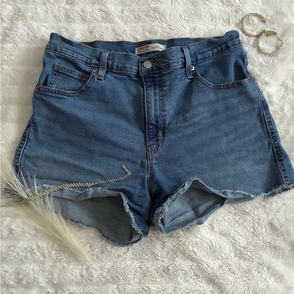 Levi's Classic Blue Jean Shorts